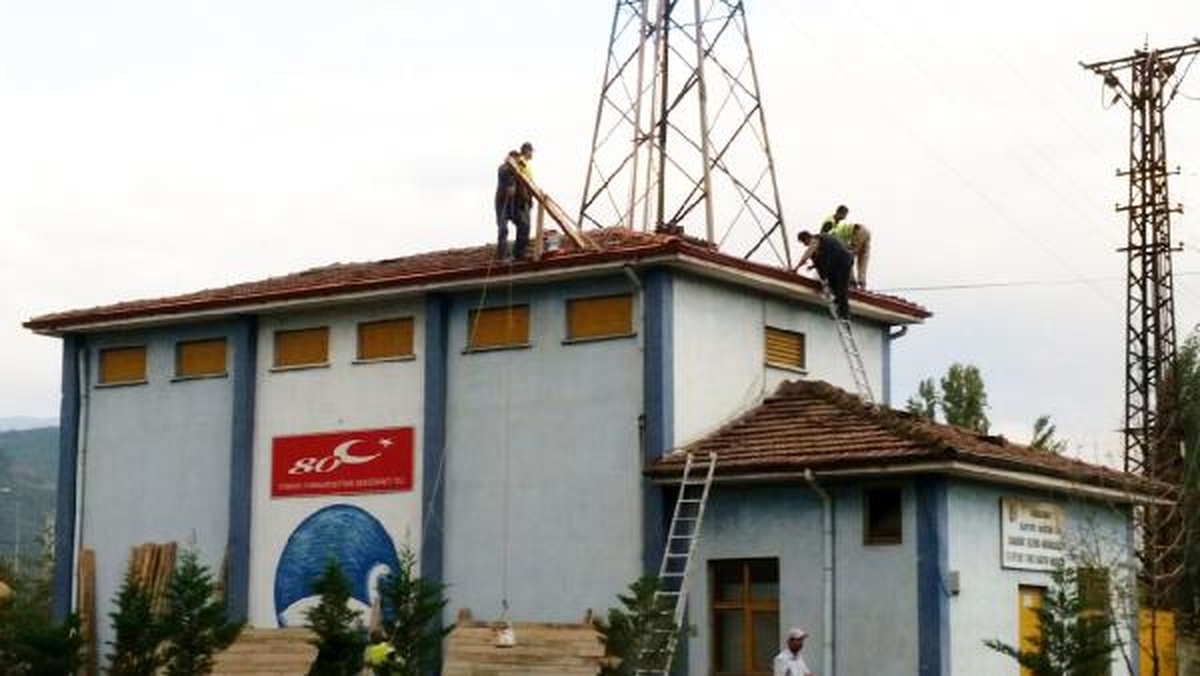 Çatıda Tehlikeli Onarım