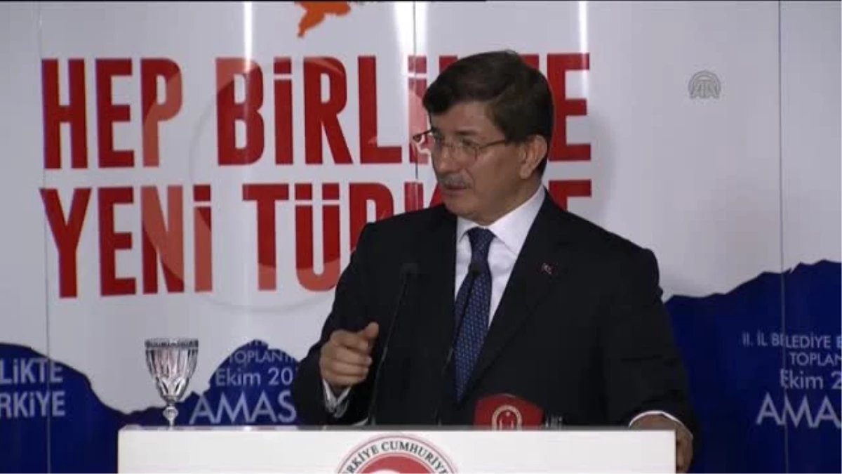 Davutoğlu: "Şehirleri Koruyacak Olan, Halkın Şehirlere Sahip Çıkmasıdır"