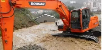 Giresun'daki Etkili Sağanak