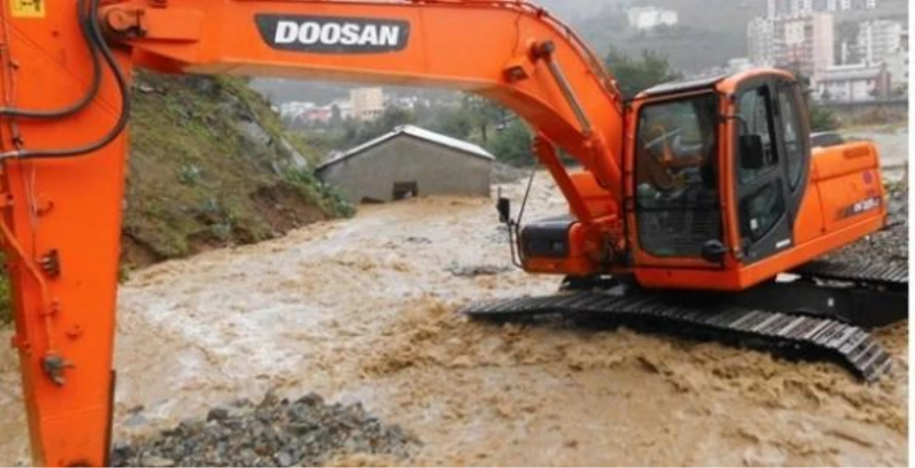 Giresun\'daki Etkili Sağanak