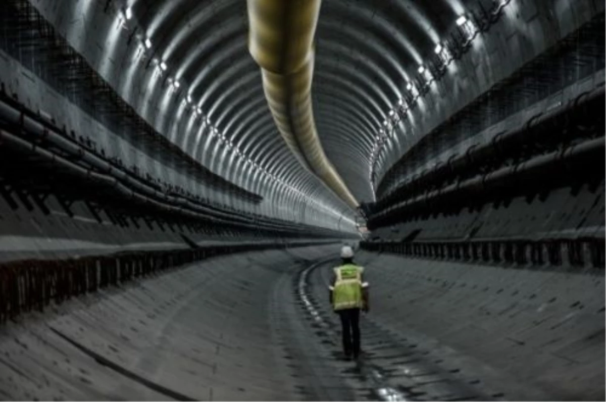 Marmaray\'ın Kardeşi 1180 Metreye Ulaştı