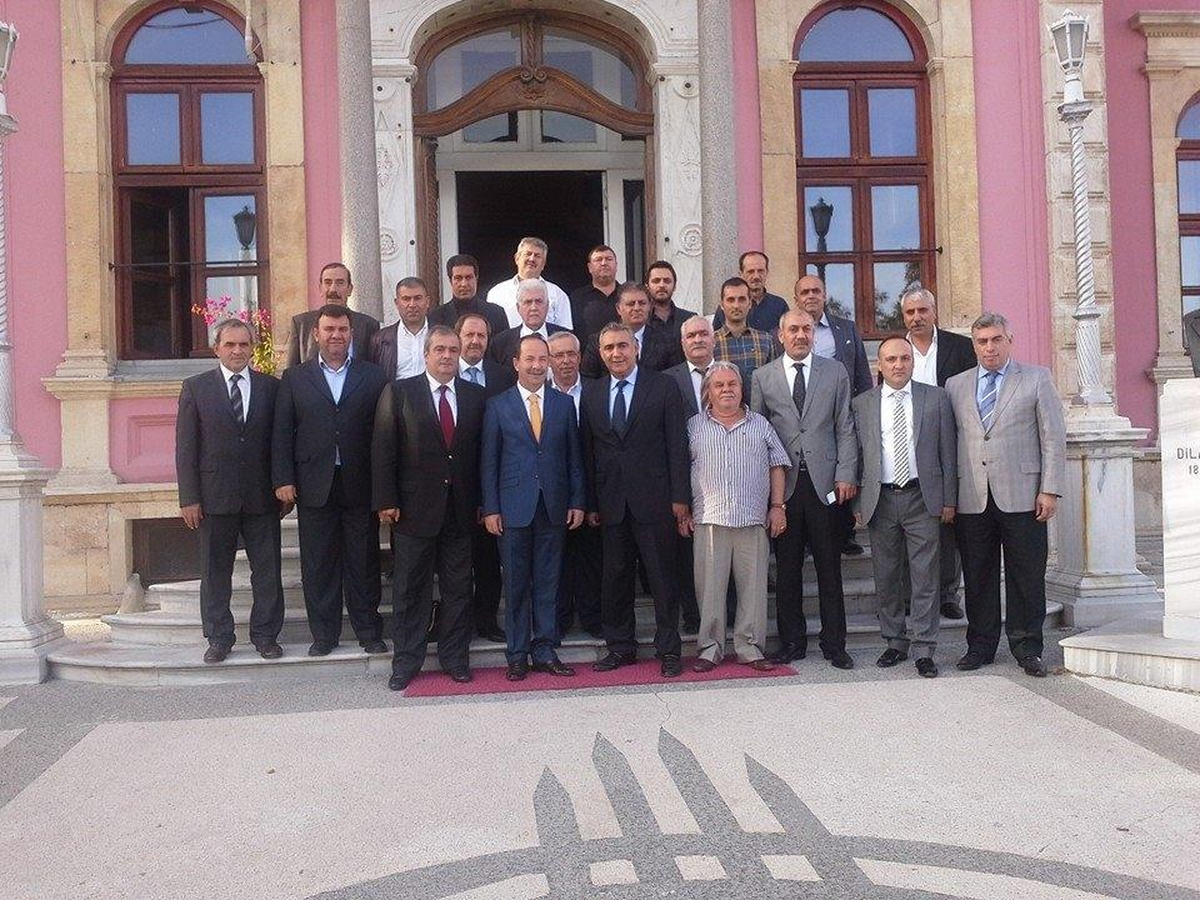 Tofed Başkanı Erdoğan, Gürkan\'ı Ziyaret Etti