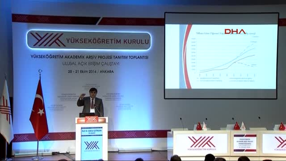 Başbakan Davutoğlu Yüksek Öğretim Akademik Arşiv Projesi Tanıtım Toplantısında Konuştu