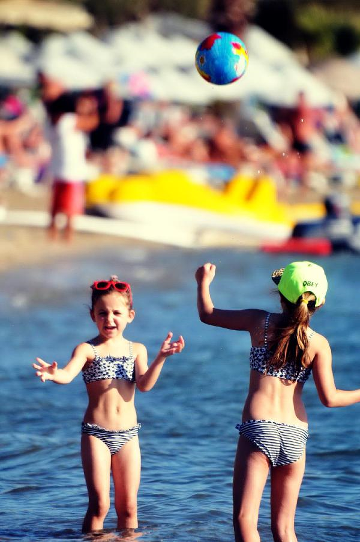 Bodrum'da Plajlar Hareketli