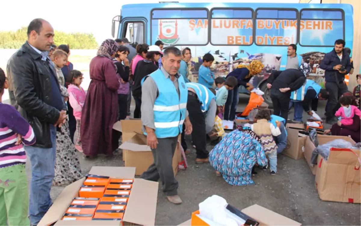 Büyükşehir Belediyesi 140 Personeliyle Suruç\'ta