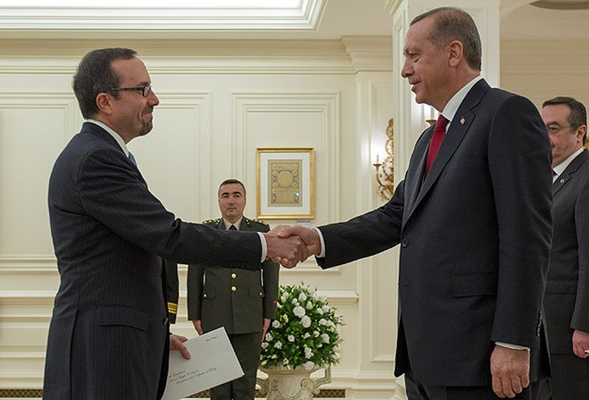 Cumhurbaşkanı Erdoğan, ABD Büyükelçisi Bass\'ı Kabul Etti