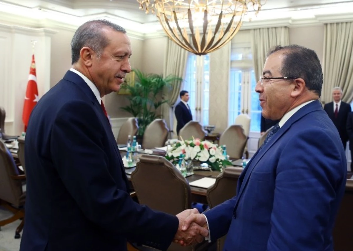 Erdoğan, Tunus Dışişleri Bakanı Hamdi\'yi Kabul Etti