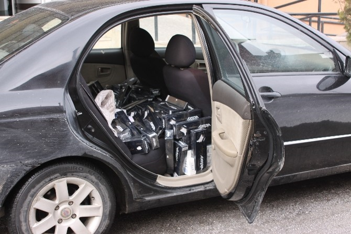 Erzincan da 5 Bin 10 Paket Kaçak Sigara Ele Geçirildi