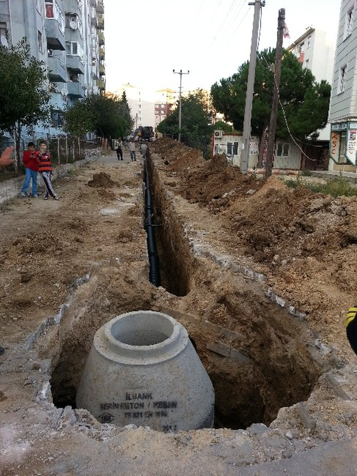 Gelibolu\'ya 7 Bin Metrelik Yeni Kanalizasyon Hattı
