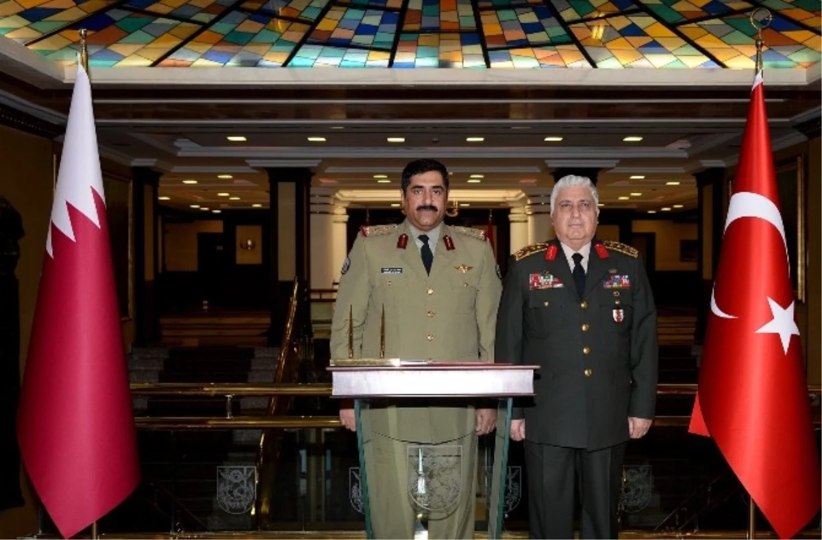 Genelkurmay Başkanı Özel, Katar Savunma Bakanı Attiyah ile Görüştü