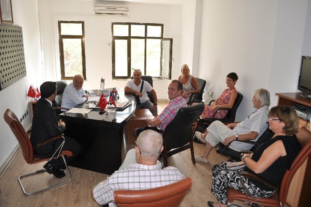 İsveç Heyeti Silifke Belediyesini Ziyaret Etti