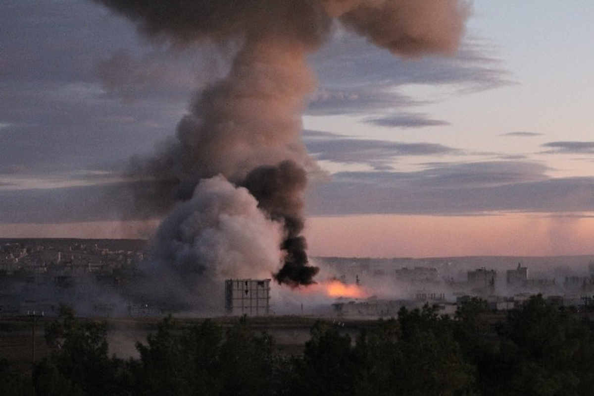 Kobani\'de Büyük Çatışma
