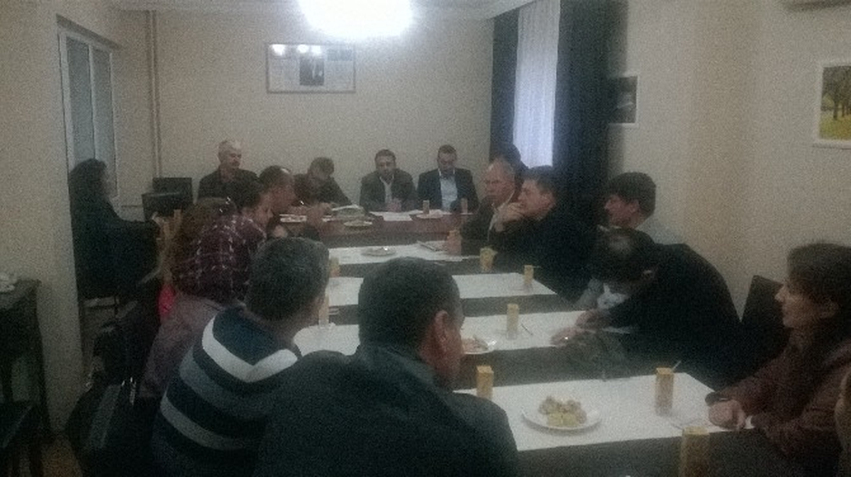 Lapseki Eğitim Bir-Sen Toplandı