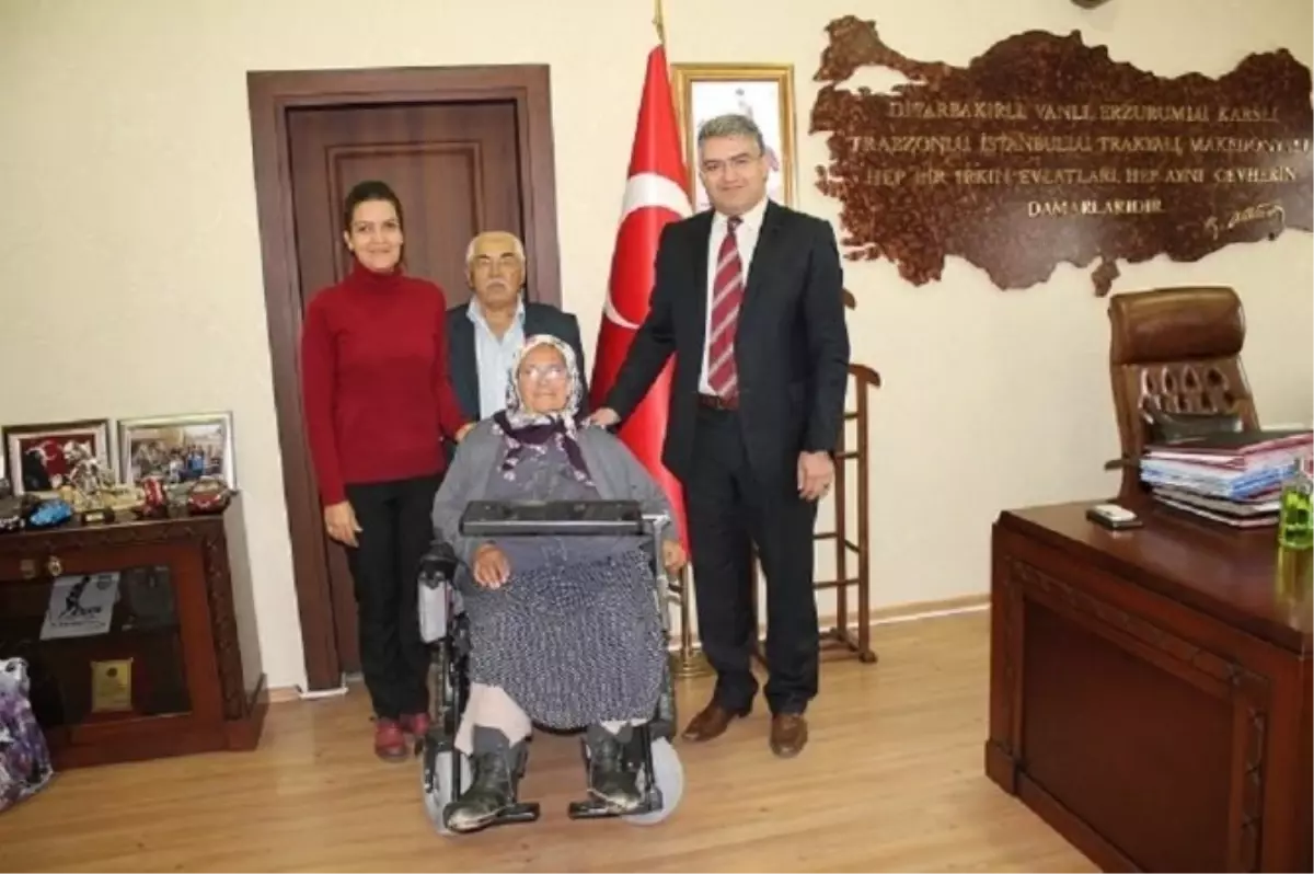 Mavi Kapaklar Engelli Vatandaşa Ümit Oldu