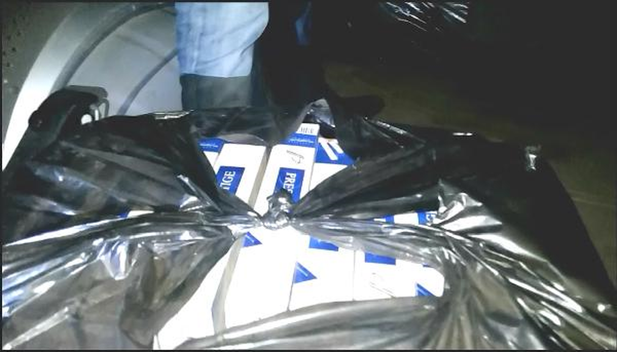 Merzifon\'da 5 Bin Paket Kaçak Sigara Ele Geçirildi