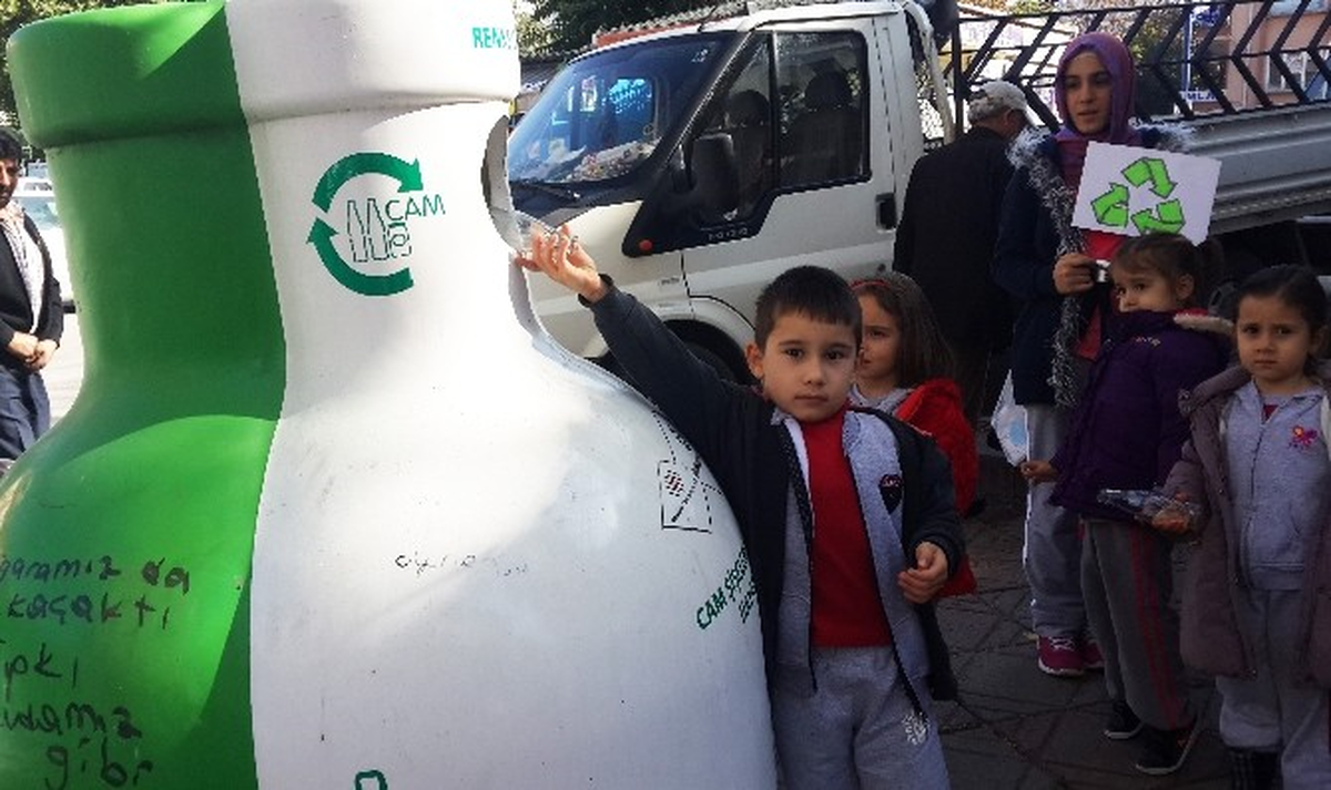 Minikler Çevre Bilinciyle Yetişiyor