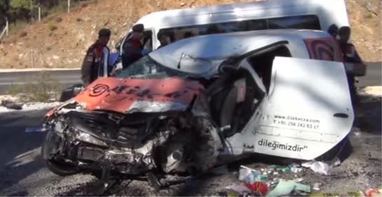 Muğla - Fethiye Yolunda Kaza: 1 Ölü 7 Yaralı