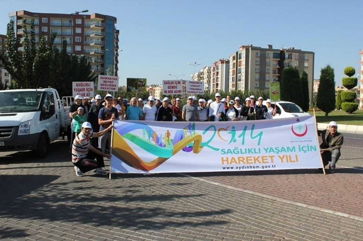 Sağlıklı Yaşam İçin Yürüdüler