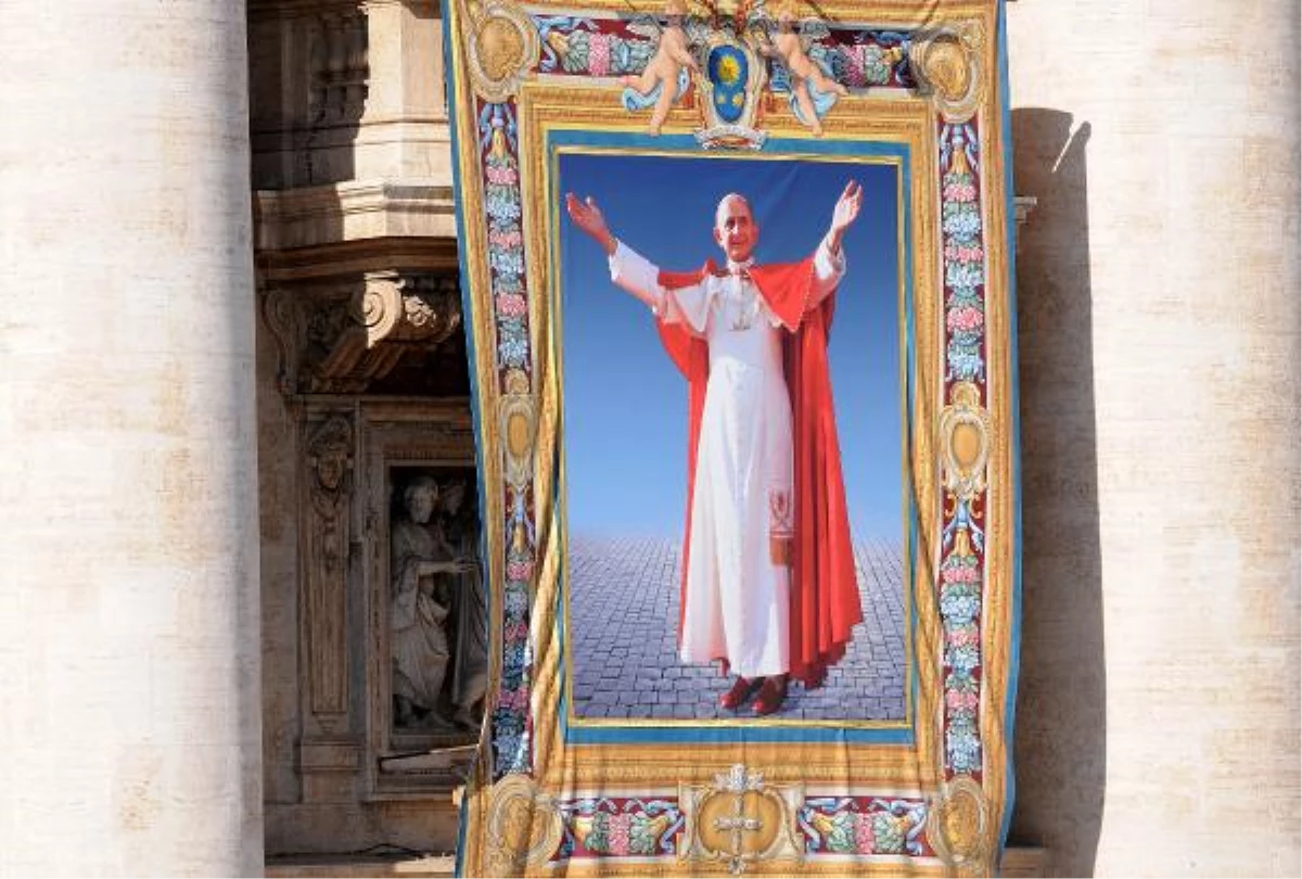 Türkiye\'yi Ziyaret Eden İlk Papa Olan 6. Paul \'Kutsal\' İlan Edildi