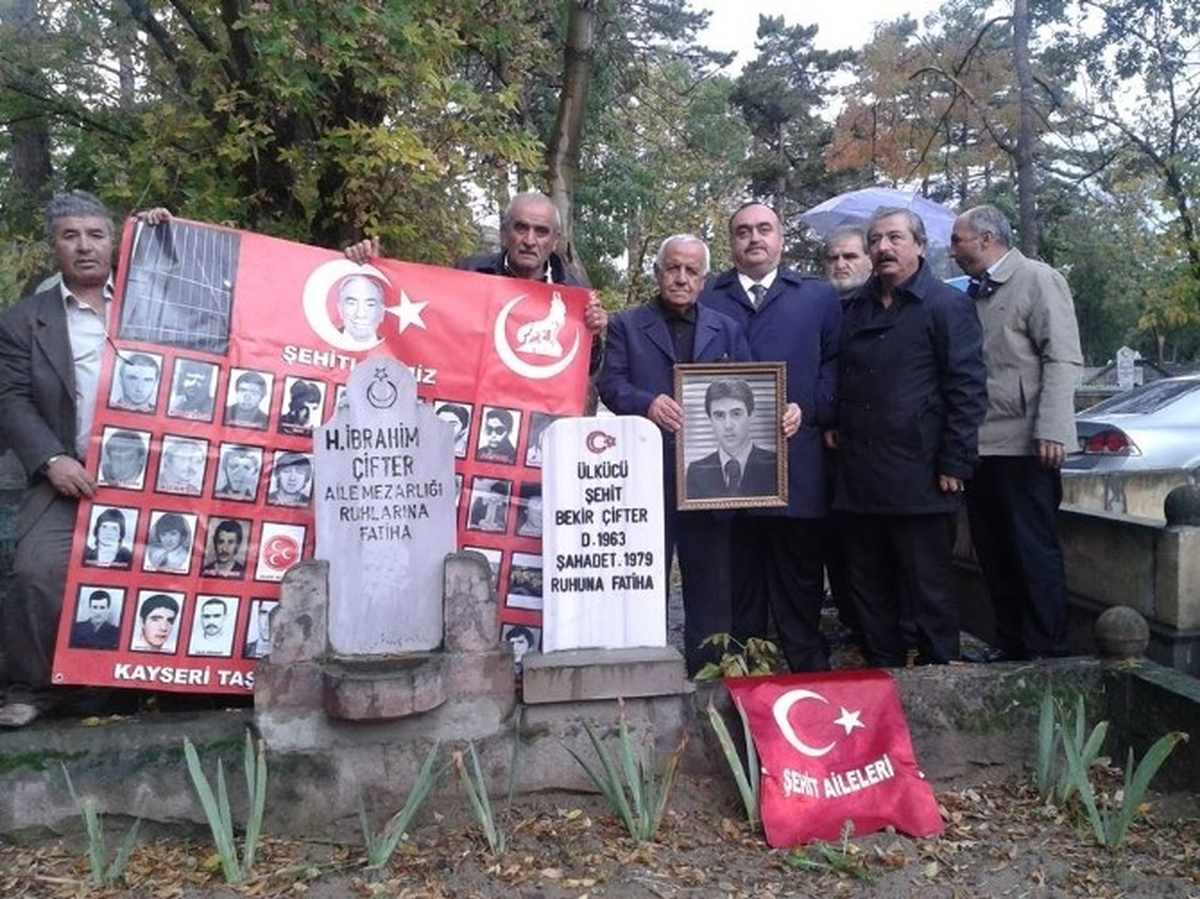 Ülkücü Şehit Bekir Çifter Anıldı