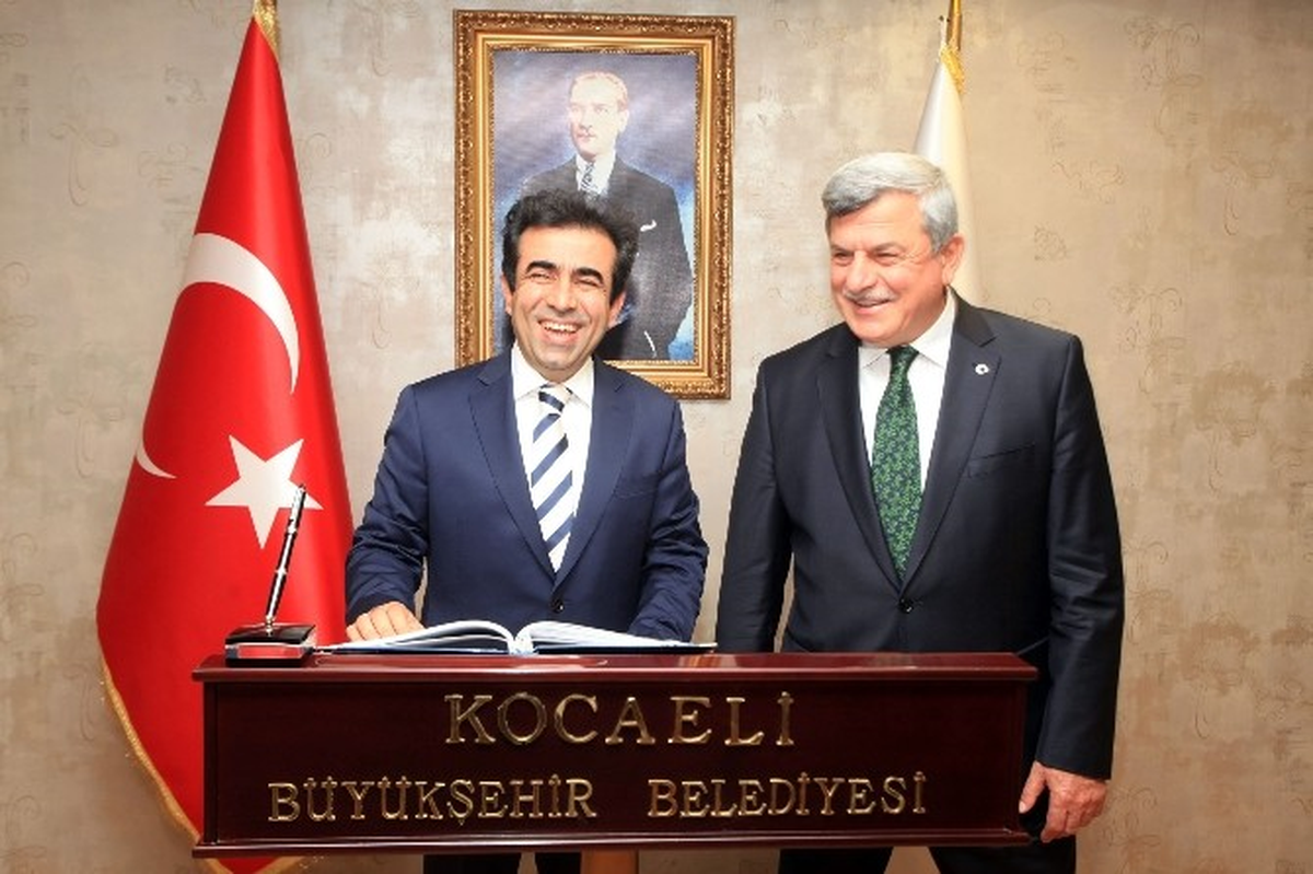Kocaeli Valisi Güzeloğlu\'dan Başkan Karaosmanoğlu\'na Ziyaret