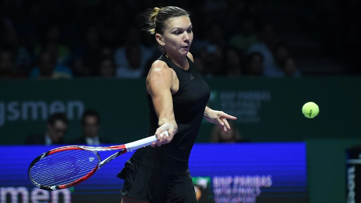 WTA Sezon Sonu Turnuvası | Simona Halep - Eugenie Bouchard