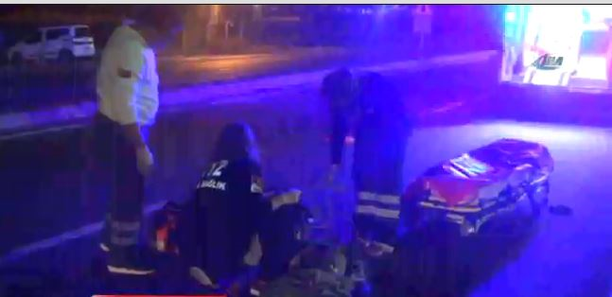 Yolun Ortasından Yürüyen Şahsın Feci Ölümü