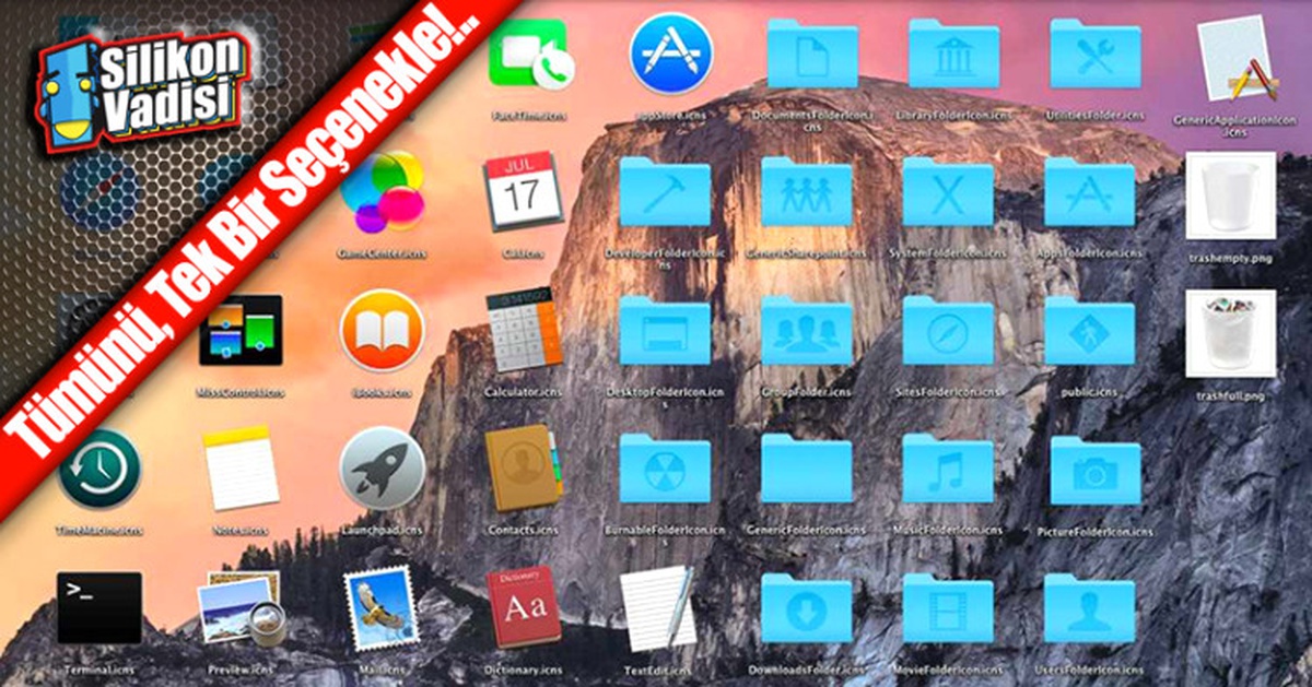 Yosemite\'de Birden Fazla Dosyanın Adını Değiştirin!