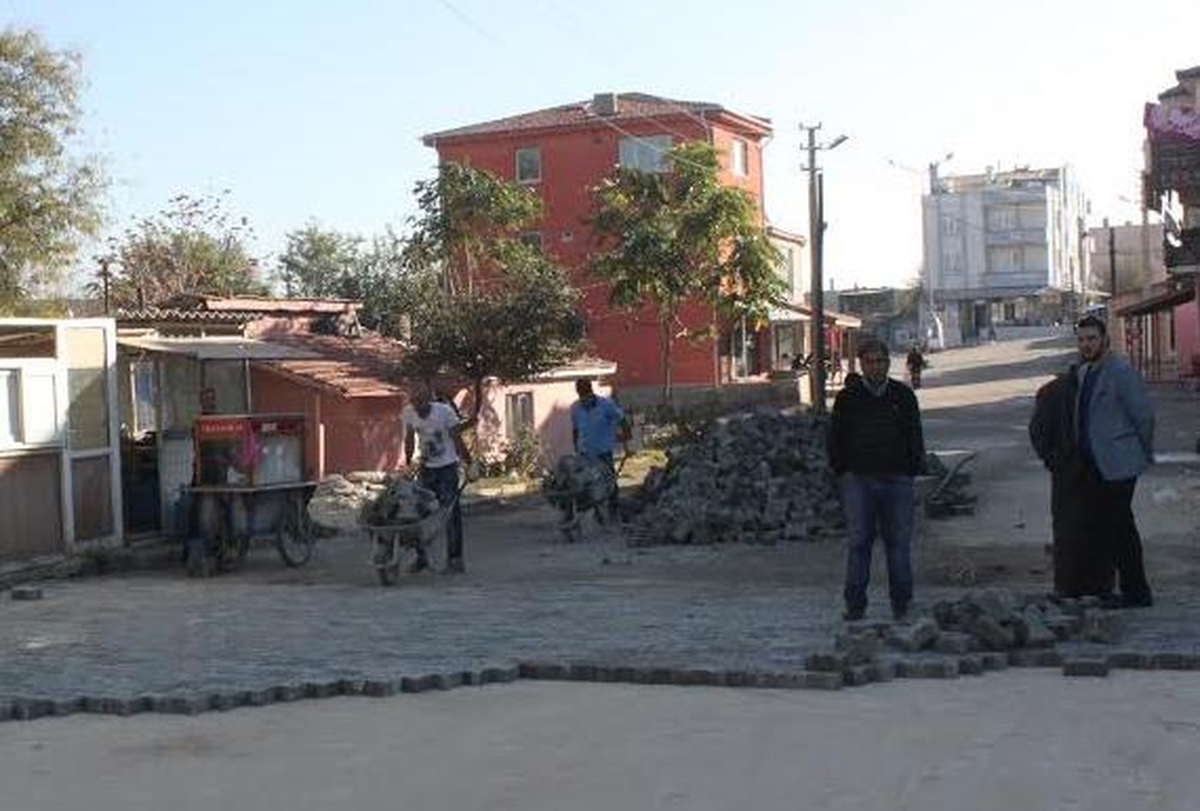 2014 Yılında 60 Bin M2 Parke Taş Döşendi