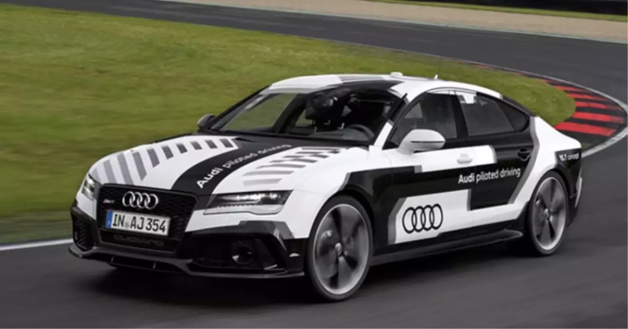 Audi Rs7 Modeli Sürücüsüz Arabalarda Hız Rekorunu Kırdı
