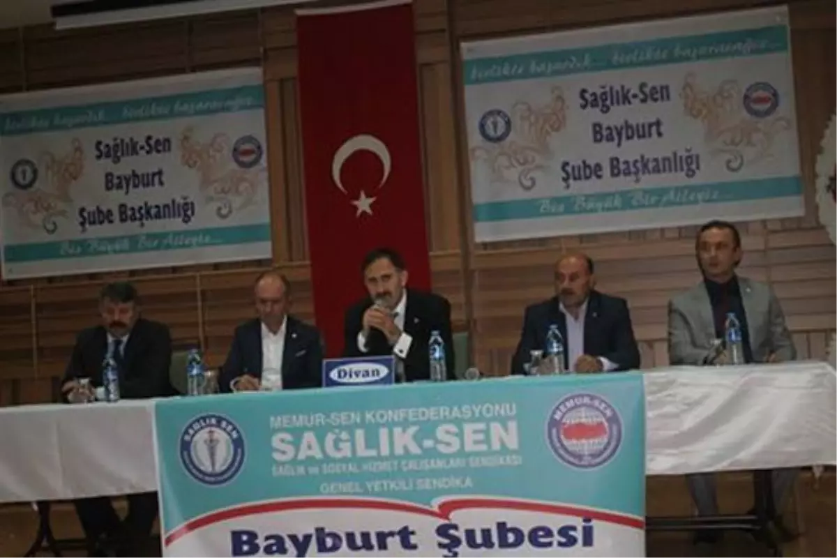 Bayburt Sağlık - Sen 2. Olağan Genel Kurulunu Yaptı