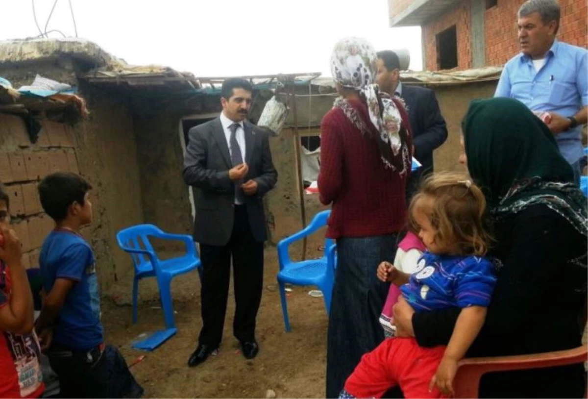 Cizre Kaymakamı Horasanlı, Yardıma Muhtaç Aileleri Ziyaret Etti