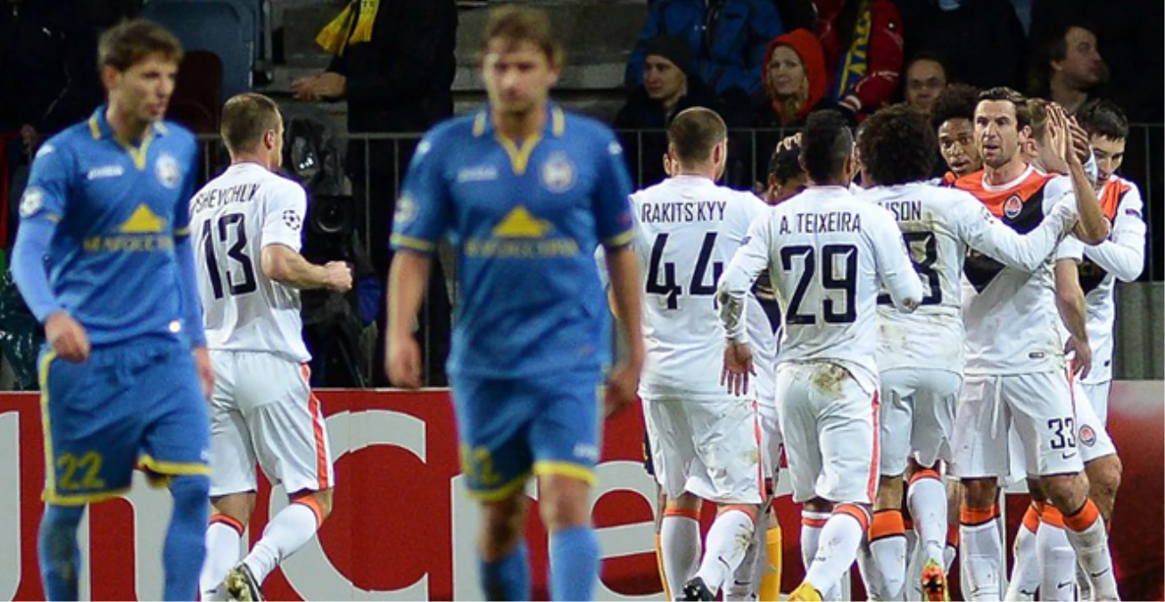 Shakhtar Donetsk, İlk Yarıda 6 Gol Atarak Tarihe Geçti