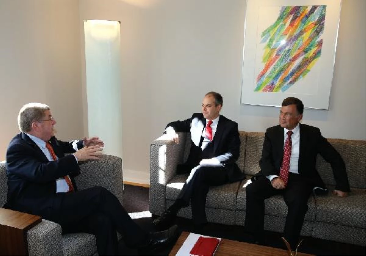 Spor Bakanı Kılıç, Ioc Başkanı Bach ile Bir Araya Geldi