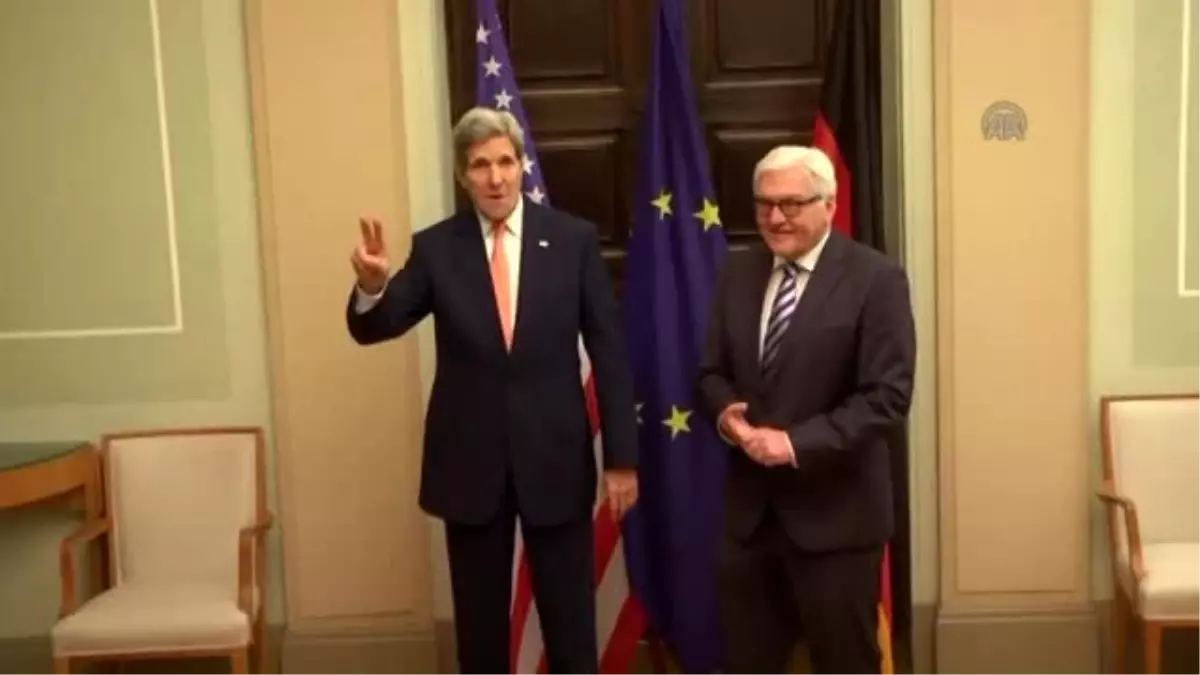 Almanya Dışişleri Bakanı Steinmeier ve John Kerry Görüştü