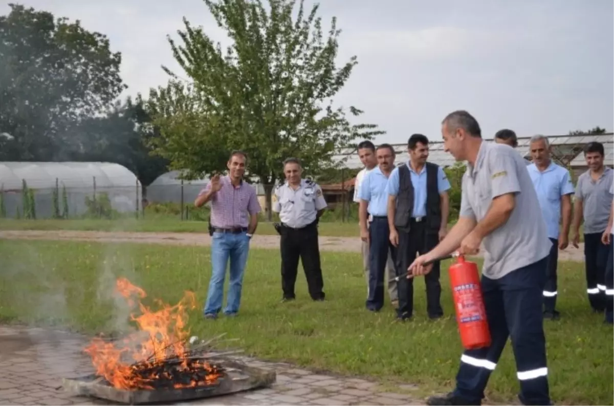 Buttim Personeli Yangından Korkmuyor