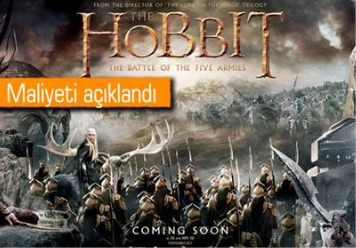 Hobbit Serisi En Yüksek Maliyetli Yapım Oldu