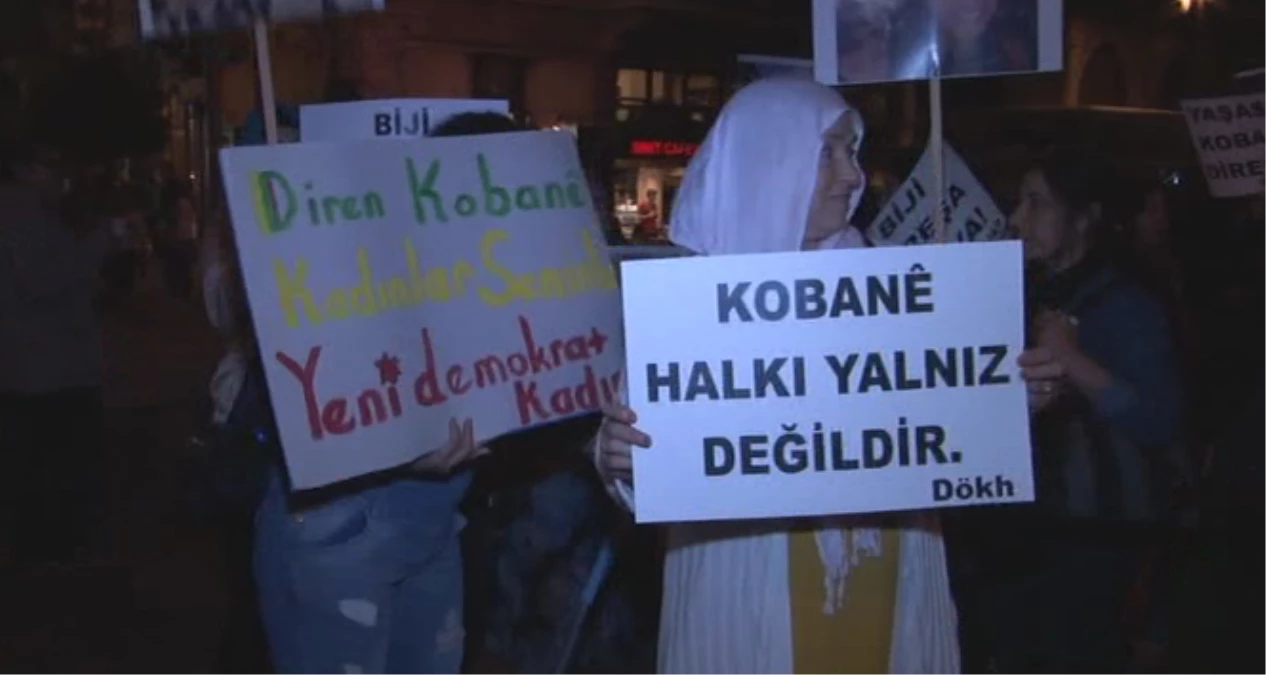 Kadınlardan Kobani\'ye Destek