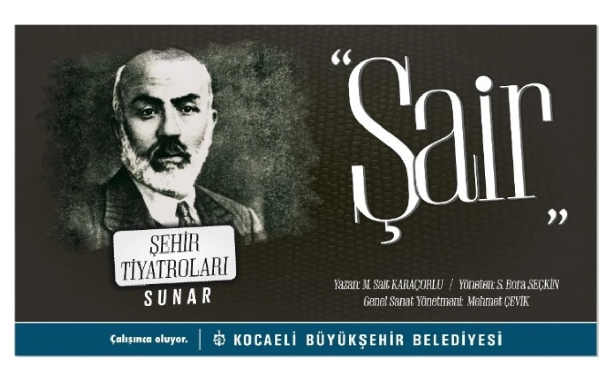 Şair\' Tiyatroseverlerle Buluşuyor