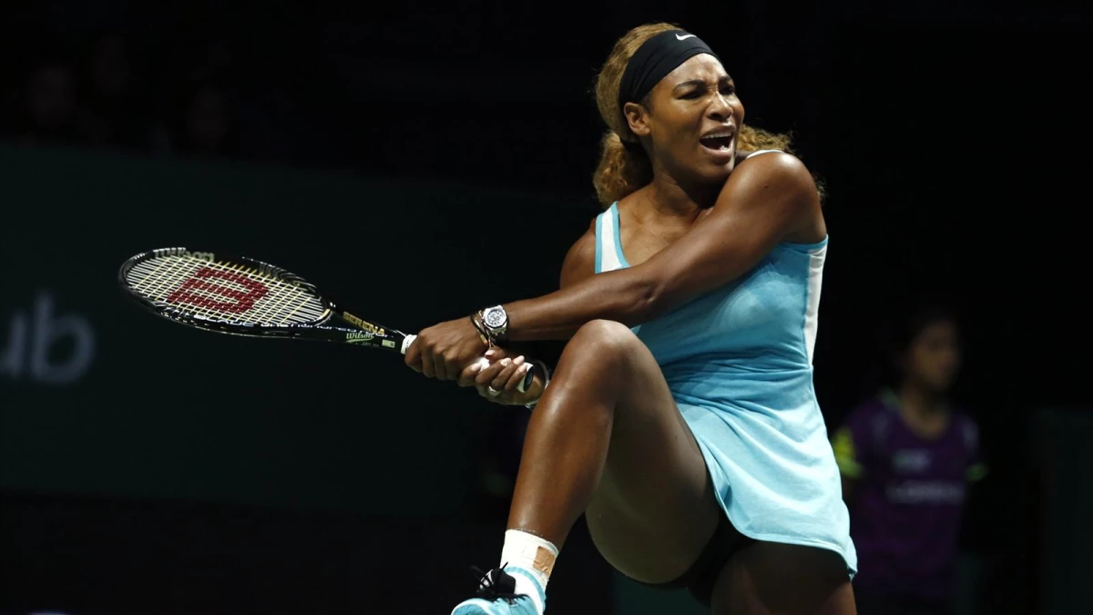 Serena Williams\'ın Kariyerinin En Kötü Performanslarından Biri Simona Halep Karşısında Sergiledi