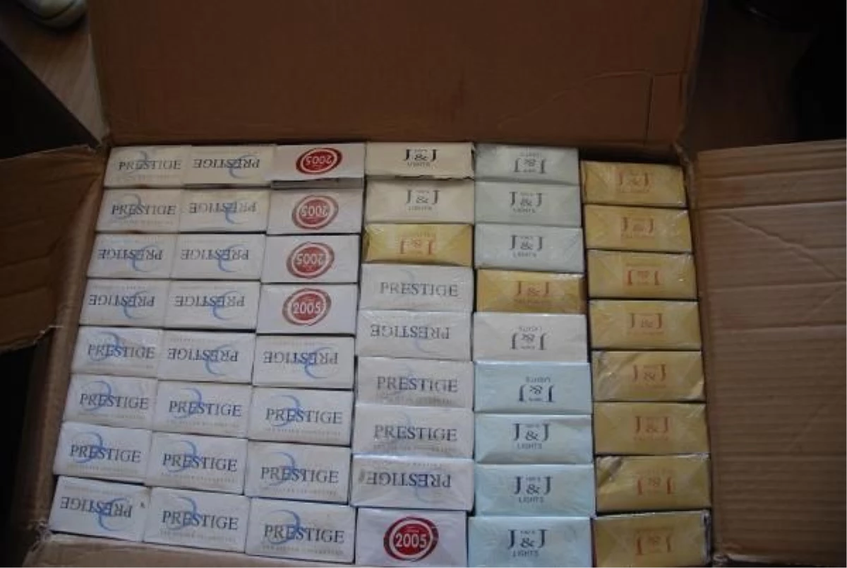 Tokat\'ta 5 Bin 220 Paket Kaçak Sigara Ele Geçirildi