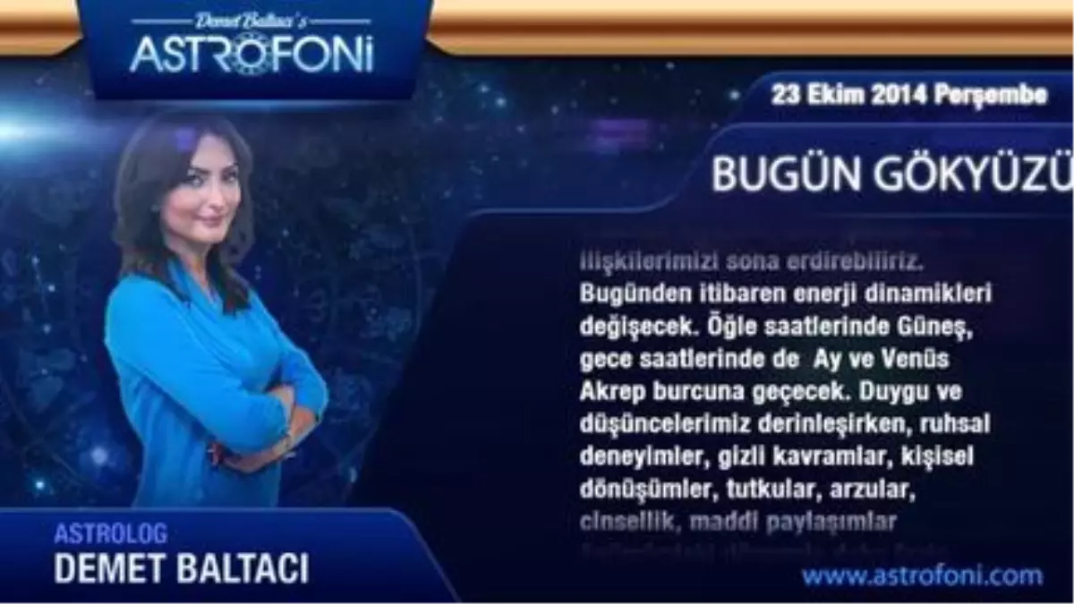 Boğa Burcu, Günlük Astroloji Yorumu,23 Ekim 2014