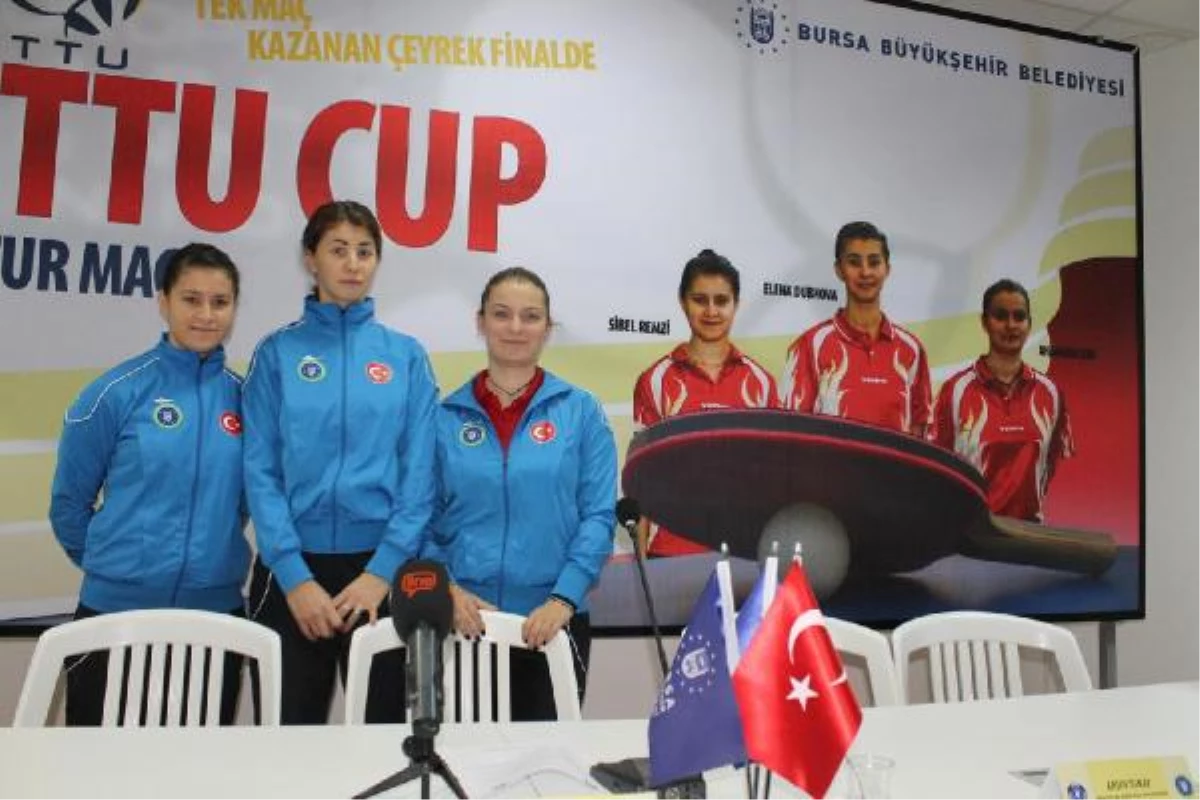 Bursa Büyükşehir Masa Tenisi\'nde Avrupa Arenasında