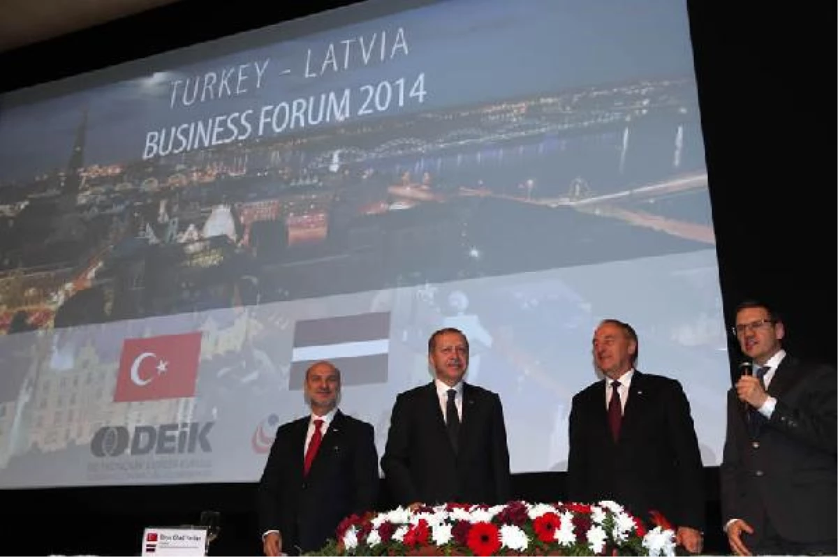 Cumhurbaşkanı Erdoğan, Letonya\'da