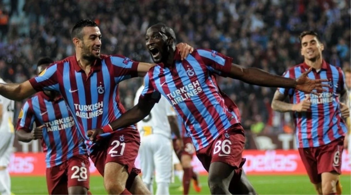Trabzonspor-Lokeren Maçının İlk Yarısı Golsüz