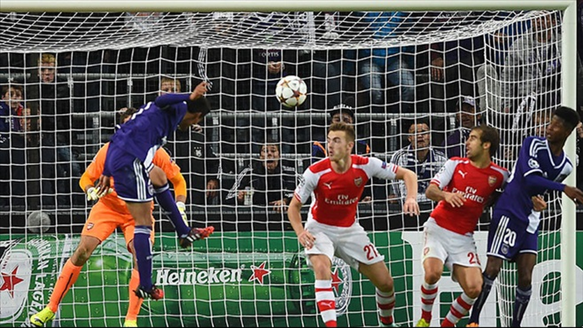Anderlecht, Arsenal\'e 2-1 Yenildi