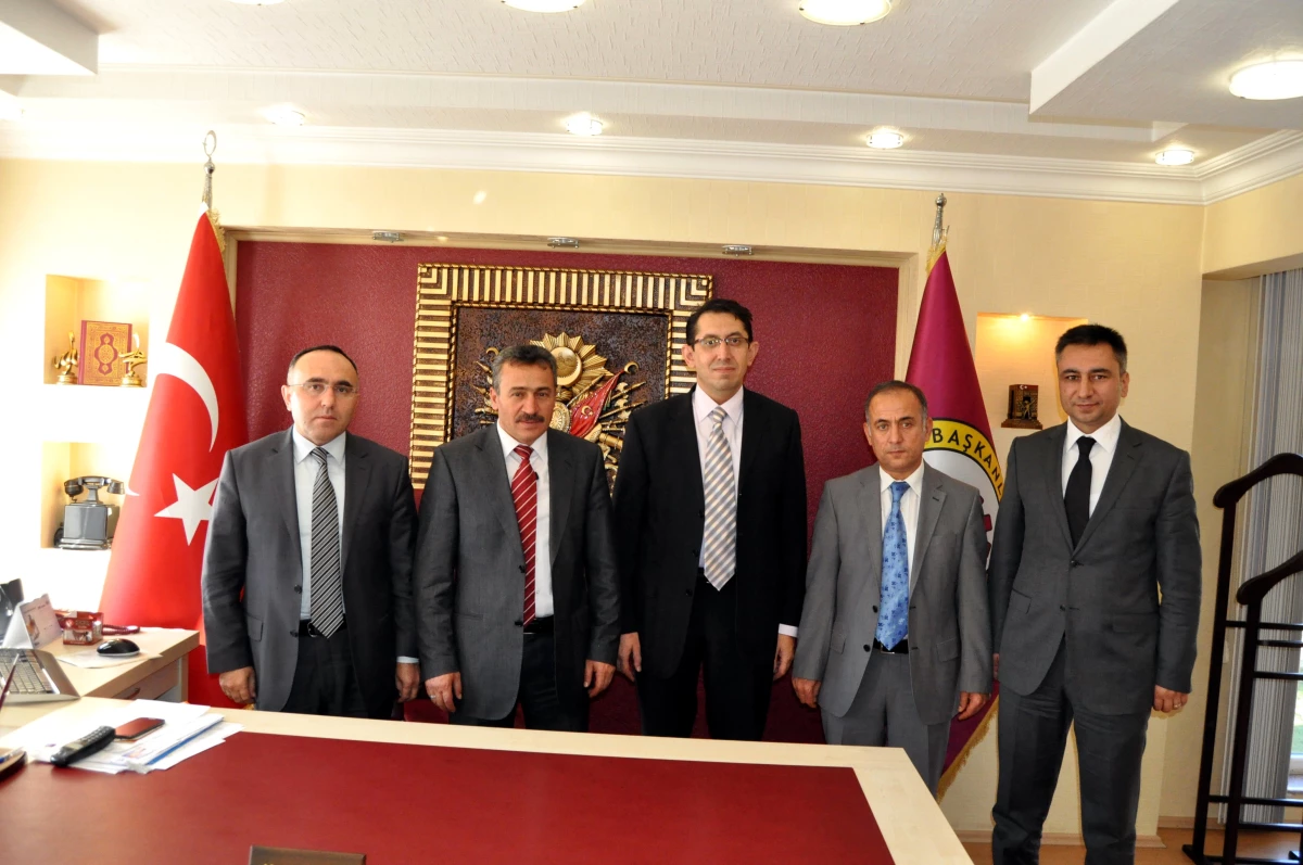 Konya Vergi Dairesi Başkanı Ünver\'den Başkan Tutal\'a Ziyaret