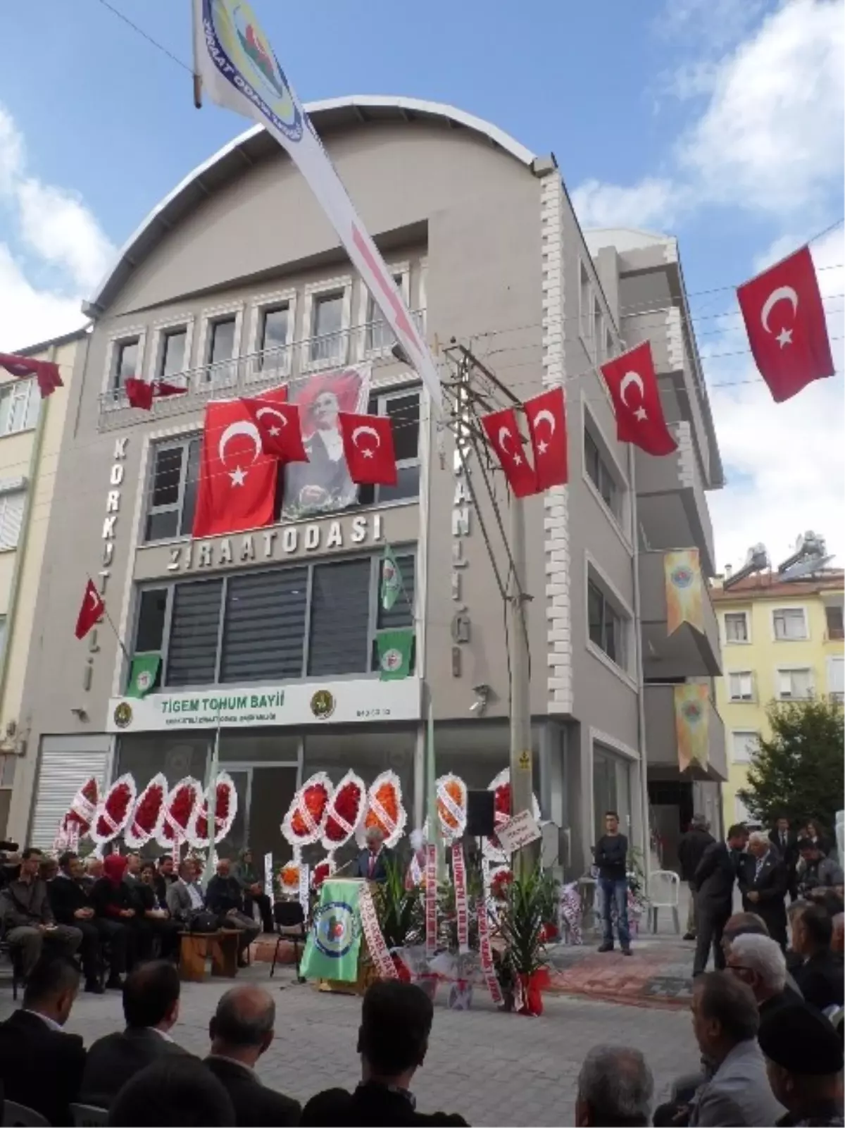 Korkuteli Ziraat Odası Yeni Hizmet Binası Açıldı