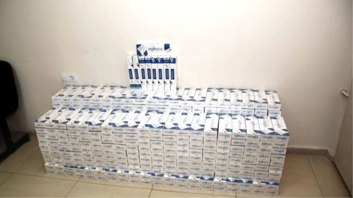 Ilgın\'da 6 Bin 900 Paket Kaçak Sigara Ele Geçirildi