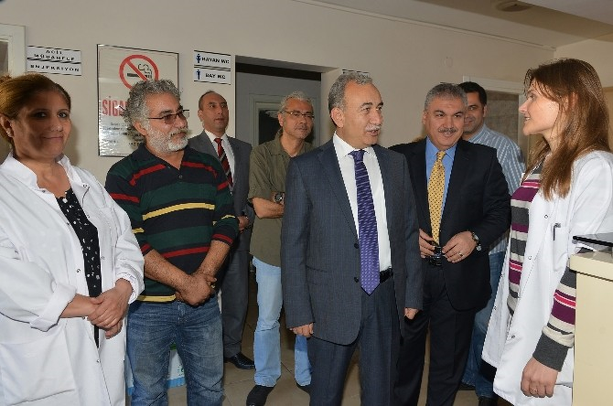 Vali Büyük, Dağlıoğlu Mahallesi\'nde İncelemede Bulundu